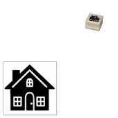 STAMP VOOR HOUSE GRAPHIC RUBBER 	RUBBERSTEMPEL (Gestempeld)