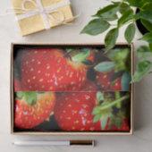 Stampapier voor aardbeien tissuepapier (Geschenk)