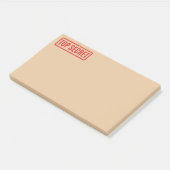 Stamped Top Secret Post-it Notes (Schuin)
