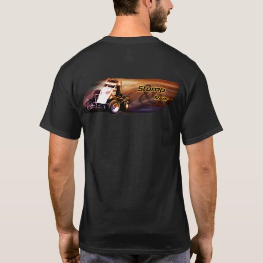 Stampen en terugsturen t-shirt (Achterkant)