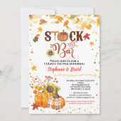 Stampen van de herfst van de staaf kaart (Voorkant)