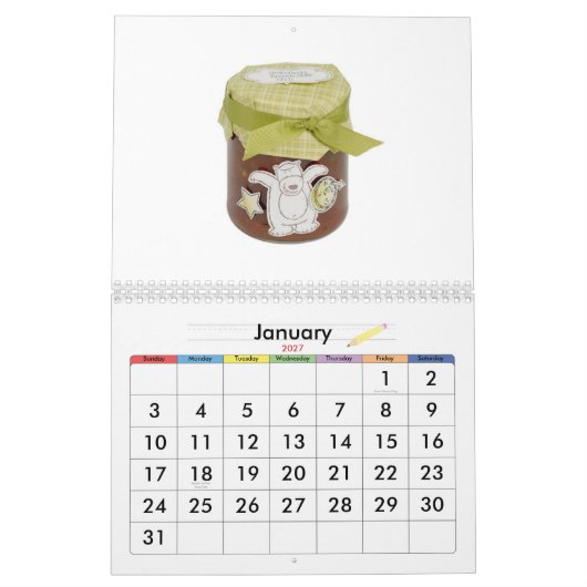 Stampin ! Calendrier (Jan 2027)