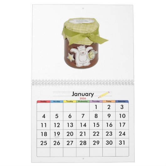 Stampin omhoog! Calender Kalender (Jan 2026)