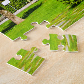 Stampuzzel van de kerk Chamonix Legpuzzel (Zijkant)