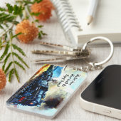 Stamtreinemotoren met tekst sleutelhanger (Voorkant Rechts)