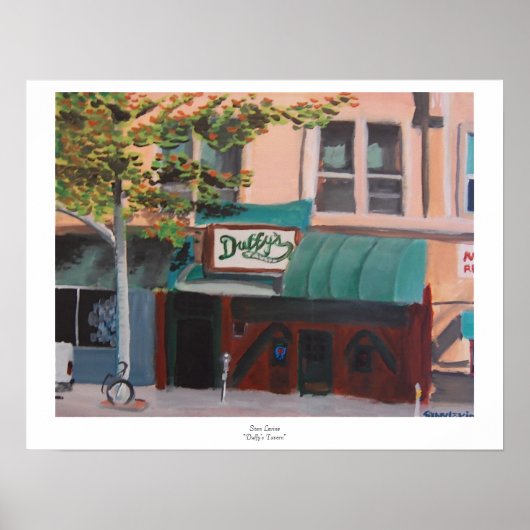 Stan Levine's "Duffy's Tavern"-druk Poster (Voorkant)