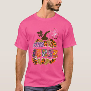 Stan Verpleegster Stethoscoop Leopard Halloween Po T-shirt