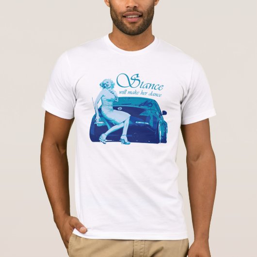 STANCE ZAL HAAR DANCE TEE SHIRT MAKEN (Voorkant)