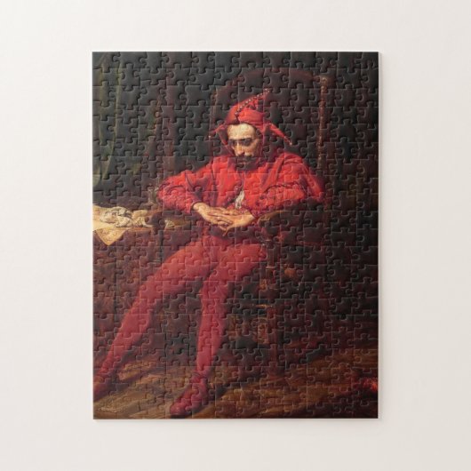 Stańczyk door Jan Matejko Legpuzzel (Verticaal)