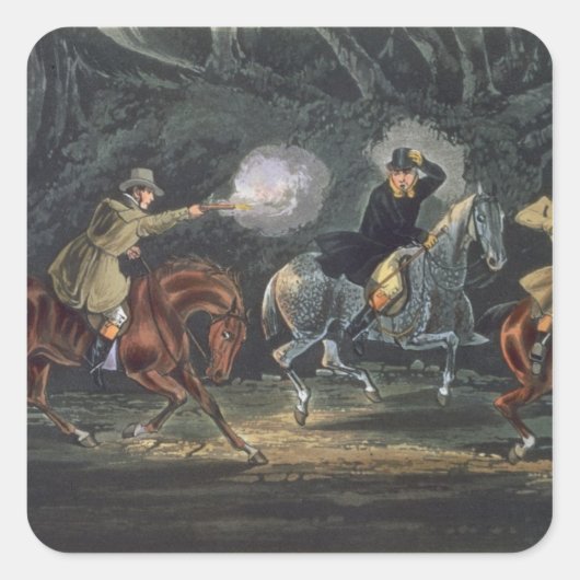 Stand-and-Deliver, opgehaald door E. Duncan Vierkante Sticker (Voorkant)