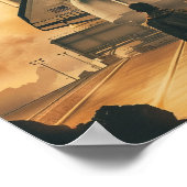 Stand at Giant Spacship Poster Imprimer (Coin)