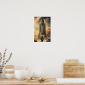 Stand at Giant Spacship Poster Imprimer (Cuisine)