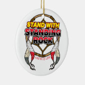 Stand-by met Permanent Rock Water: leven Keramisch Ornament (Rechts)