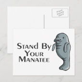 Stand-by uw Manatee Briefkaart (Voorkant / Achterkant)