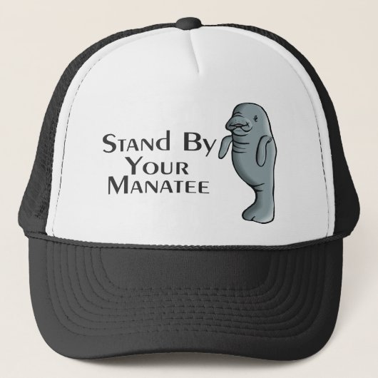 Stand-by uw Manatee Trucker Pet (Voorkant)