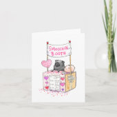 Stand de bisous carte de la Saint-Valentin pour pu (Devant)