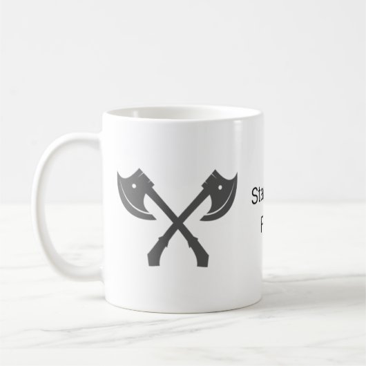 Stand en Fight Coffee Mok (Links)