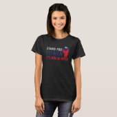 Stand For Taiwan  with Taiwanese Flag Support Taiw T-shirt (Voorkant volledig)