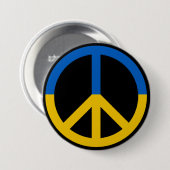 Stand met de Button voor ondersteuning van Oekraïn (Voorkant /achterkant)