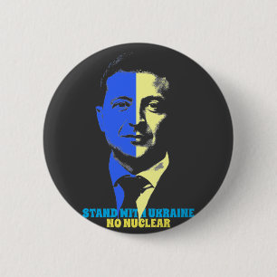 STAND MET OEKRAÏNE BUTTON