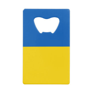 STAND MET OEKRAÏNE! KREDIETBOTTLE OPENER VAN KAART KREDIETKAART FLESSENOPENER