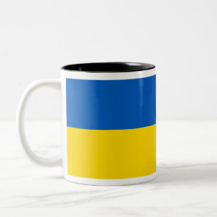 STAND MET OEKRAÏNE! TWEEKLEURIGE KOFFIEMOK