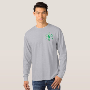 Stand met Palestina, vlag en olijfboom T-shirt