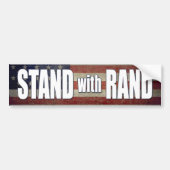 Stand met Rand Paul 2016 Bumpersticker (Voorkant)
