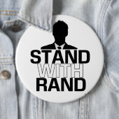 "Stand met Rand" - Rand Paul 2016 Button (In situ)