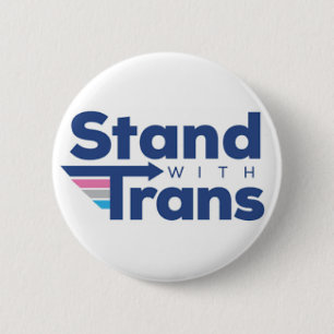 Stand met Trans Ronde Button 5,7 Cm