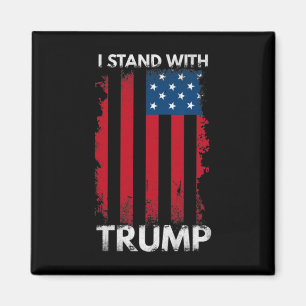 Stand met Trump Pro Trump Supporter 1 Magneet