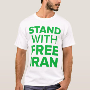 Stand met vrij Iran Tweet tegen Tyranny T-Shirt
