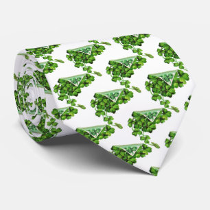 STAND PATRICK'S DAY PARTY/SHAMROCKS AND HOEFIJZER  STROPDAS