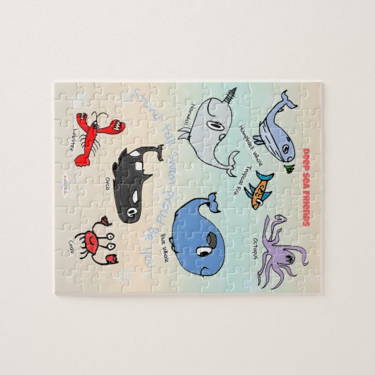 Stand Tall - Deep Sea Puzzle Legpuzzel (Horizontaal)