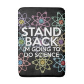 STAND TERUG IK GA WETENSCHAP DOEN BADMAT (Voorkant Verticaal)