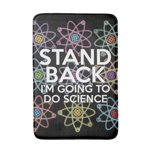 STAND TERUG IK GA WETENSCHAP DOEN BADMAT (Voorkant Verticaal)