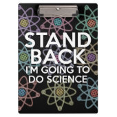 STAND TERUG IK GA WETENSCHAP DOEN KLEMBORD (Voorkant)