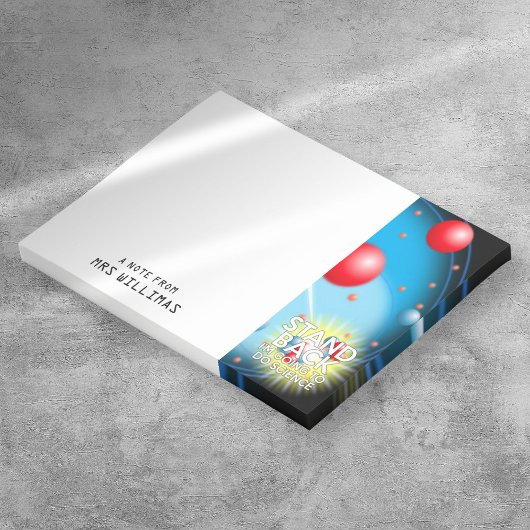 STAND TERUG IK GA WETENSCHAP DOEN POST-IT® NOTES