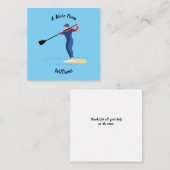 Stand-up Notitiekaartje (Voorkant / Achterkant)