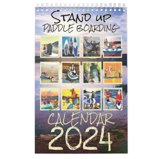 Stand Up Paddle Board Kalender 2024 (Hoes)