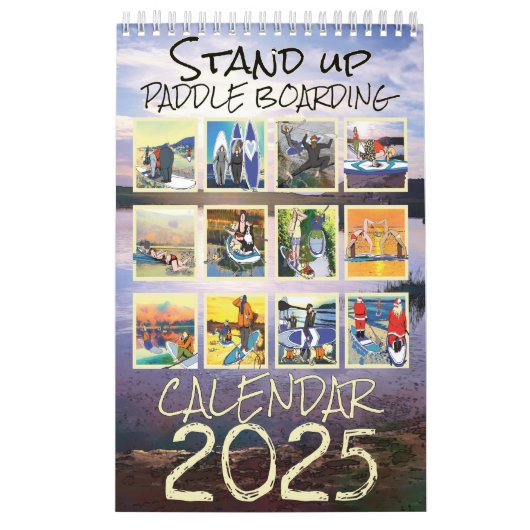 Stand Up Paddle Board Kalender 2025 (Hoes)