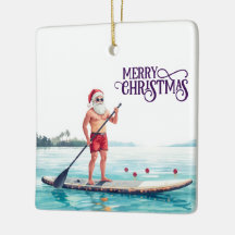 Stand-Up Paddle Kerstman — Kerstvakantie aan de ku