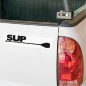 Stand-up peddel SUP Bumpersticker (Op Truck)