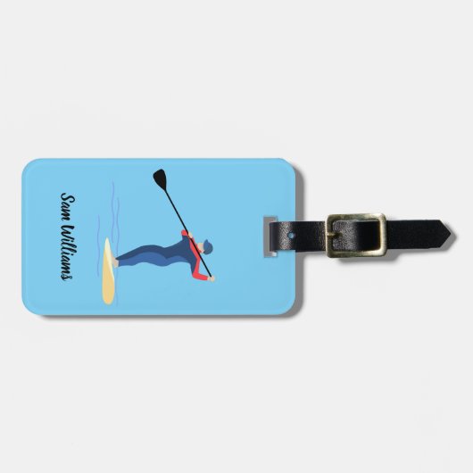 Stand-up tapebord bagagelabel (Voorkant horizontaal)