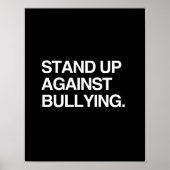 STAND-UP TEGEN BULLYING POSTER (Voorkant)