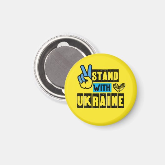 Stand van de Oekraïense anti-oorlogsprotesten tege Magneet (Voorkant / Achterkant)