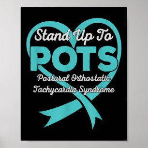 Stand van orthostatische tachycardie-syndroom poster