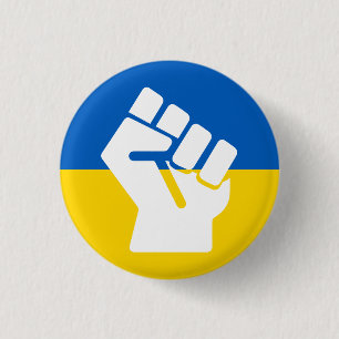 Stand van zaken met Oekraïne UA Freedom Button