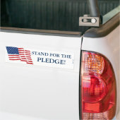 Stand voor de Bumpersticker (Op Truck)