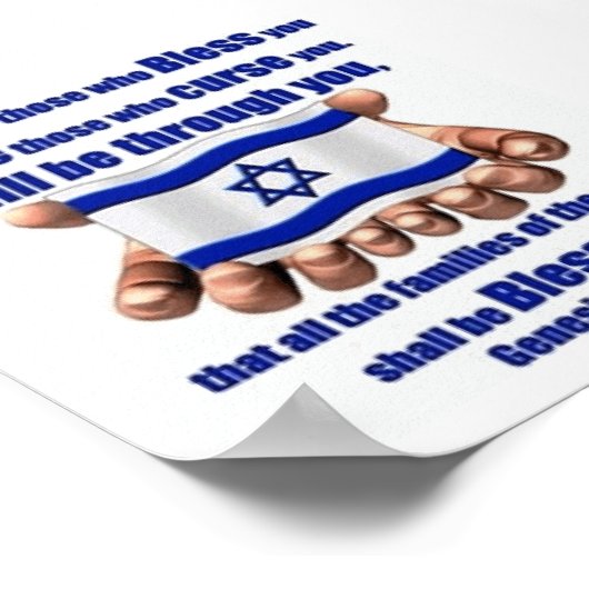 stand with Israel Poster (Coin)